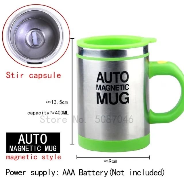 Automatic Self Stirring Coffee Mug