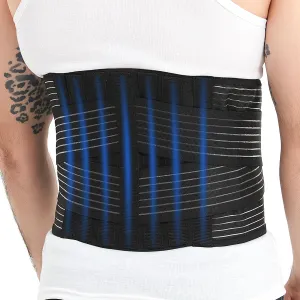 Back Brace for Lower Back Pain, Breathable Lumbar Support Belt, Adjustable Lumbar Brace for Men and Women, Ergonomic Design for Sciatica Scoliosis(Medium)