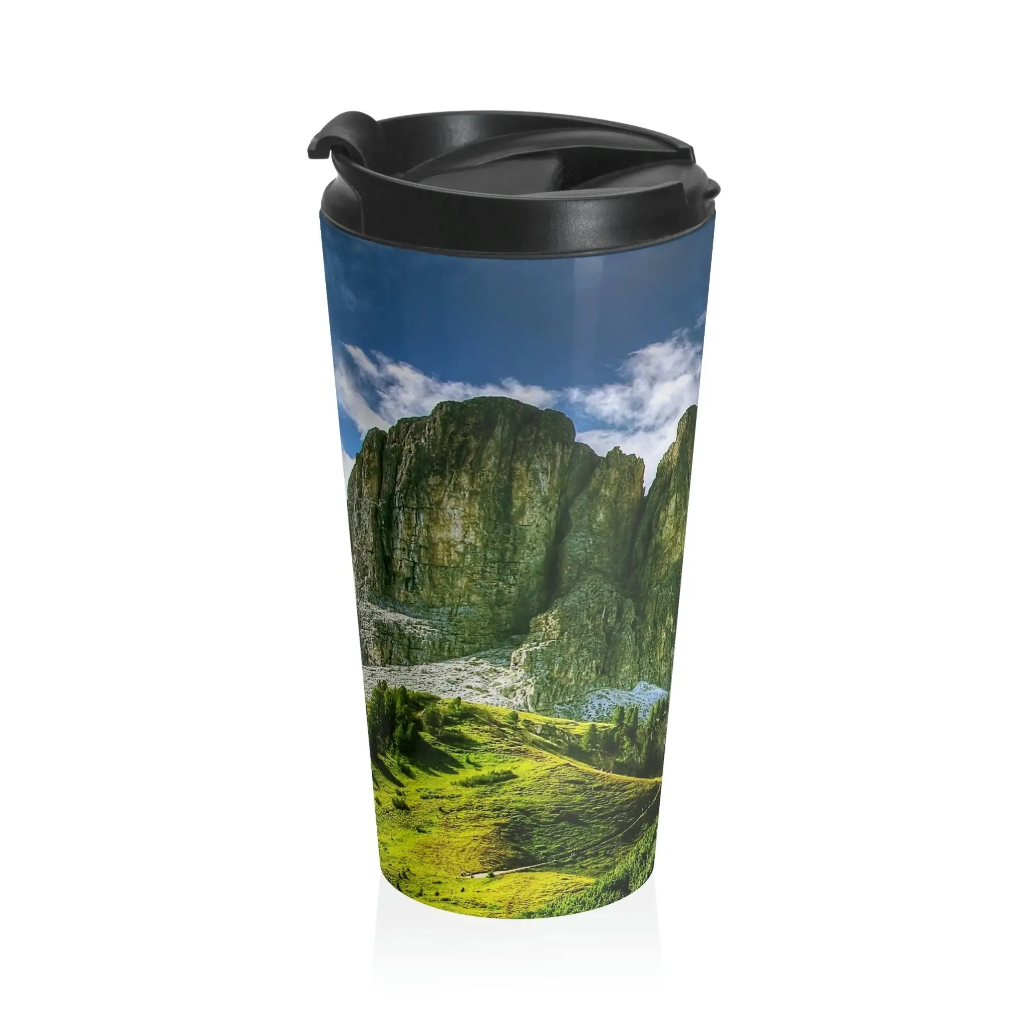 Beautiful Mountains Stainless Steel Travel Mug