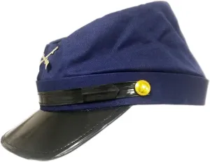 Civil War North Union Kepi Costume Hat Large Navy