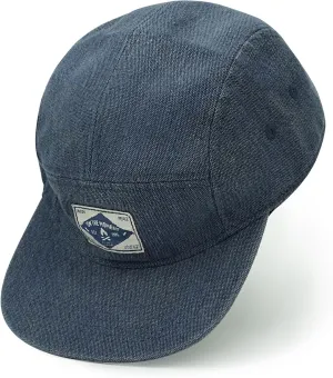 Clakllie 5 Panel Flat Brim Baseball Cap - Washed Cotton, Vintage Dad Hat for Men & Women Street Style Trucker Cap Hip Hop Hat