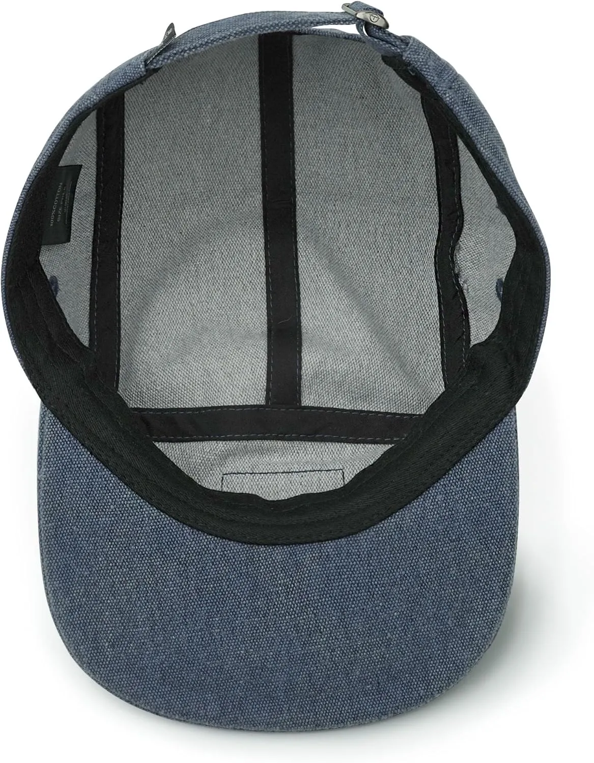 Clakllie 5 Panel Flat Brim Baseball Cap - Washed Cotton, Vintage Dad Hat for Men & Women Street Style Trucker Cap Hip Hop Hat