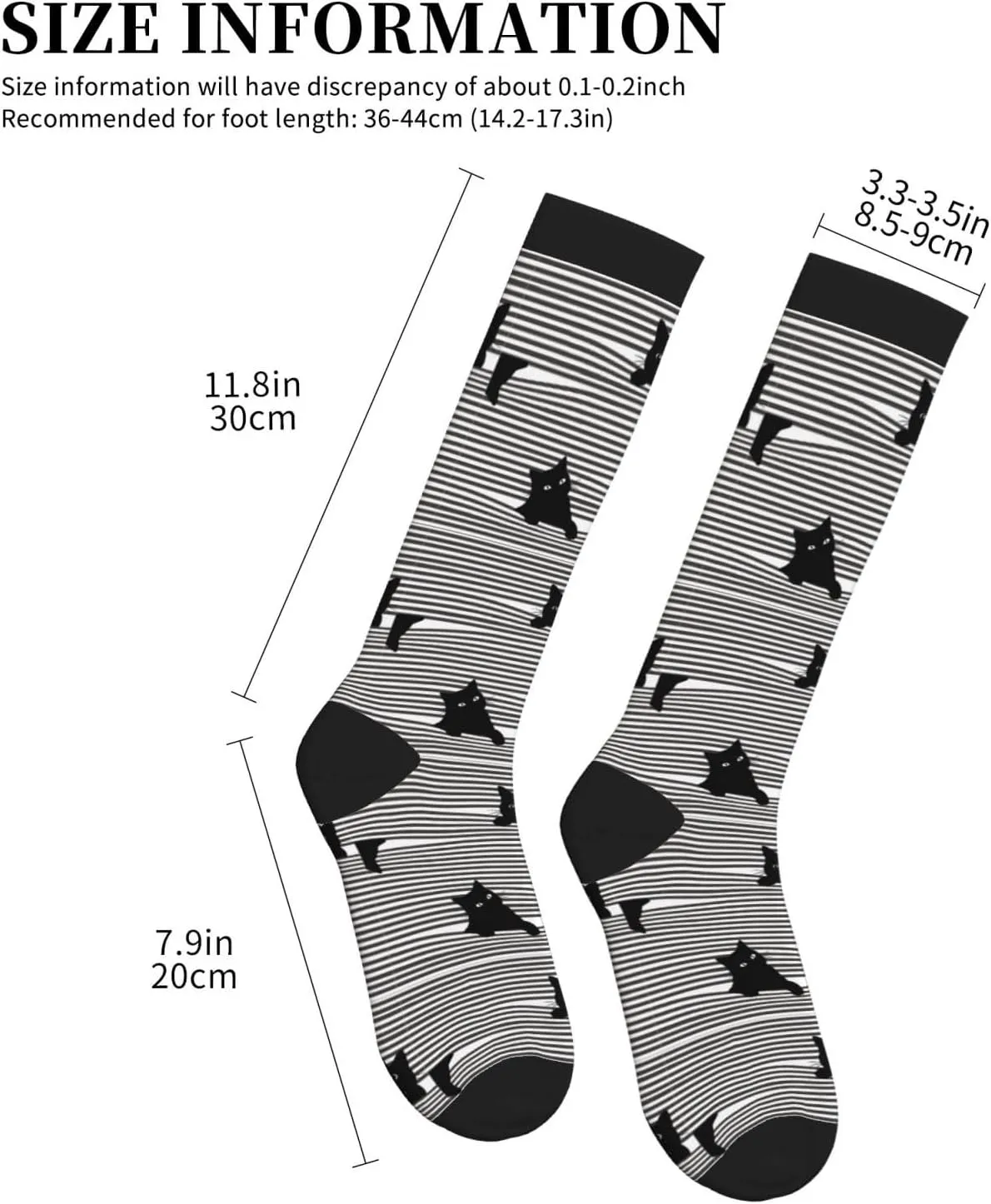 Duck Compression Socks Women and Men 15-20mmHg-Circulation Support Socks for Athletic Running Cycling