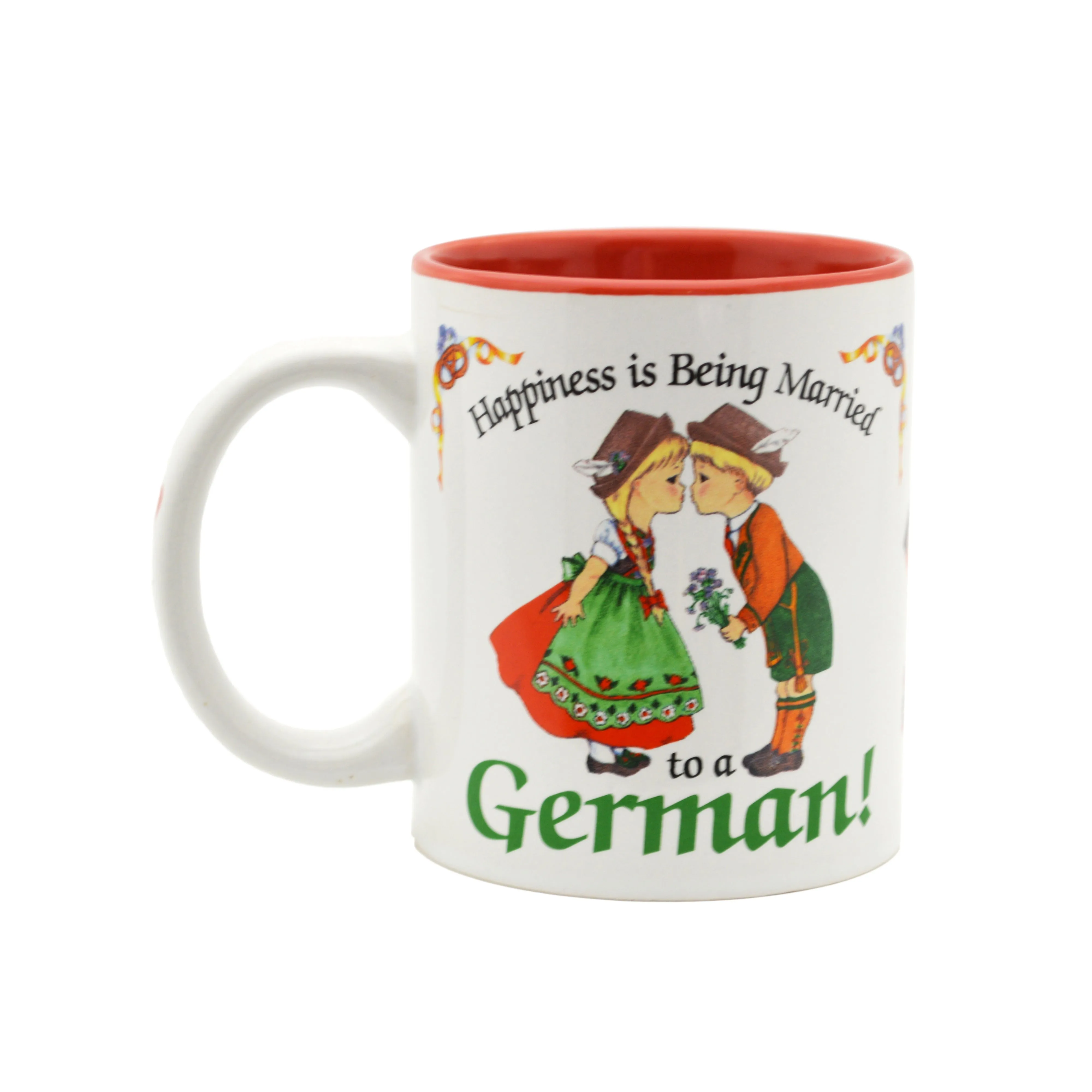 German Gift Idea Mug "Happiness is being Married to a German"