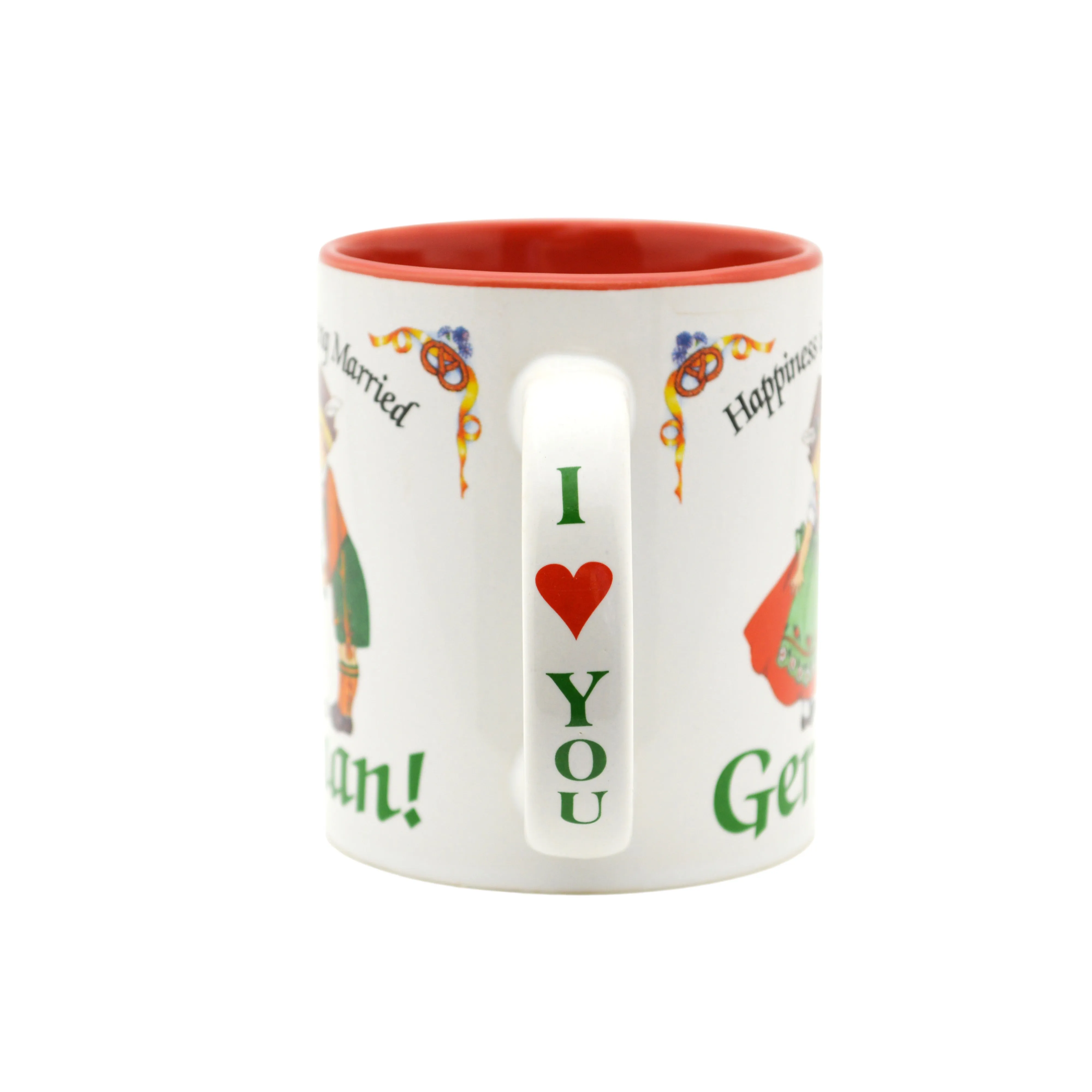 German Gift Idea Mug "Happiness is being Married to a German"