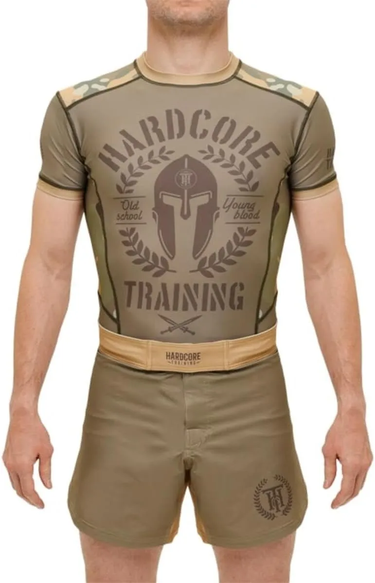 Hardcore Training Fight Shorts MMA Neocamp Men's Boxing Combat BJJ Grappling Fitness Muay Thai Kickboxing No Gi