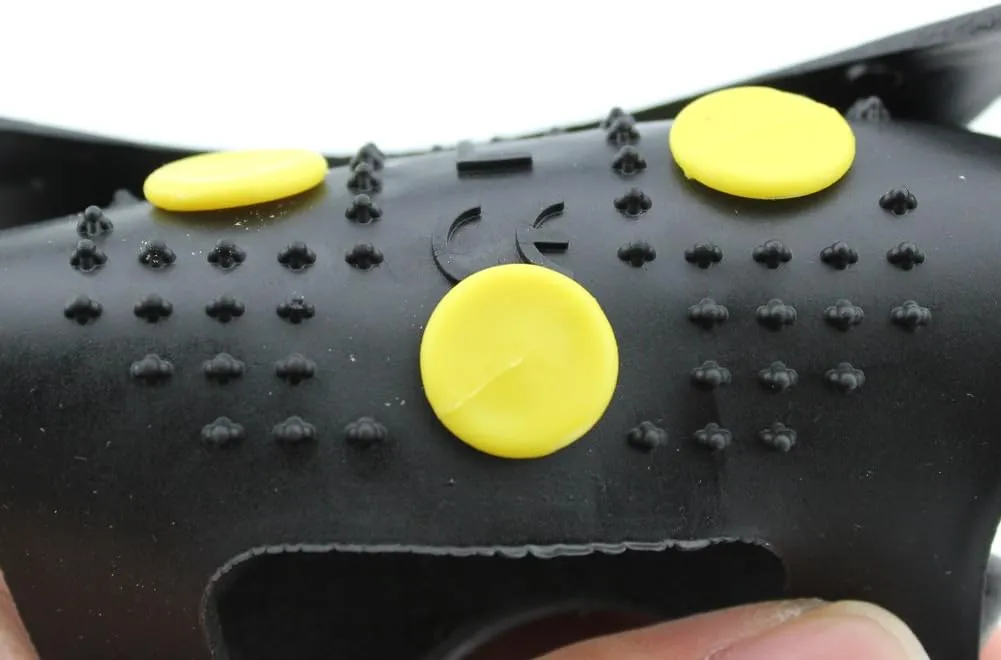 Ice Cleats Grippers for Shoes and Boots 24 Teeth Crampons 10 Teeth Tiny Spikes Ice Cleats for Walk on Ice Snow and Freezing Mud
