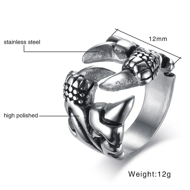 Paws Of Truth Vintage Silver Ring