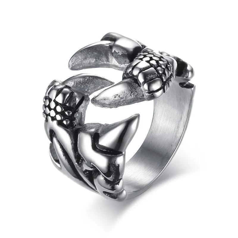 Paws Of Truth Vintage Silver Ring