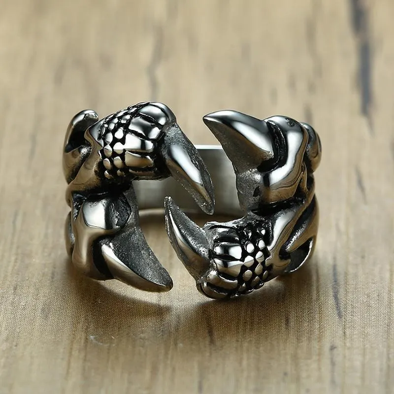 Paws Of Truth Vintage Silver Ring