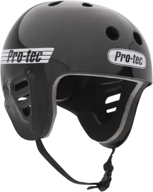 Pro-Tec Full Cut Water Wakeboarding Helmet, Ideal for Wakeboarding, Kayaking, Whitewater Rafting or Kite Surfing,  X-Large  Gloss Black