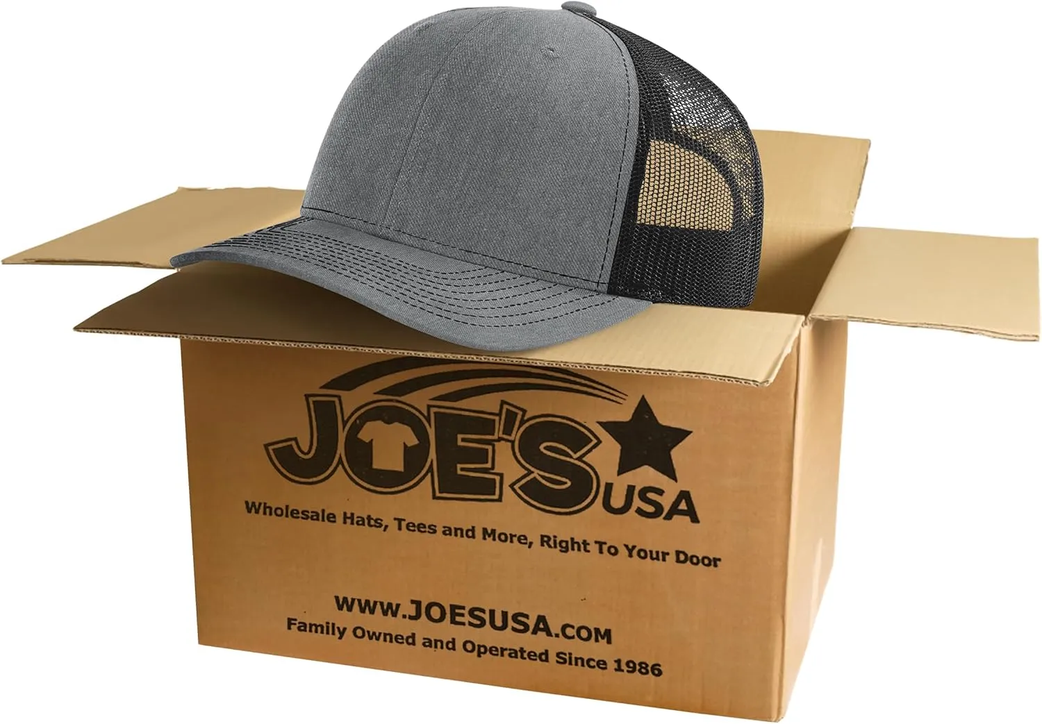 Richardson 112 Trucker Hat - 5 Panel Premium Adjustable Snapback Hat - Structured Richardson Blank Caps