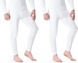 Rocky Thermal Underwear for Men Pants, Long Johns Fleece Lined Base Layer Bottoms, Insulated Leggings for Extreme Cold/Skiing