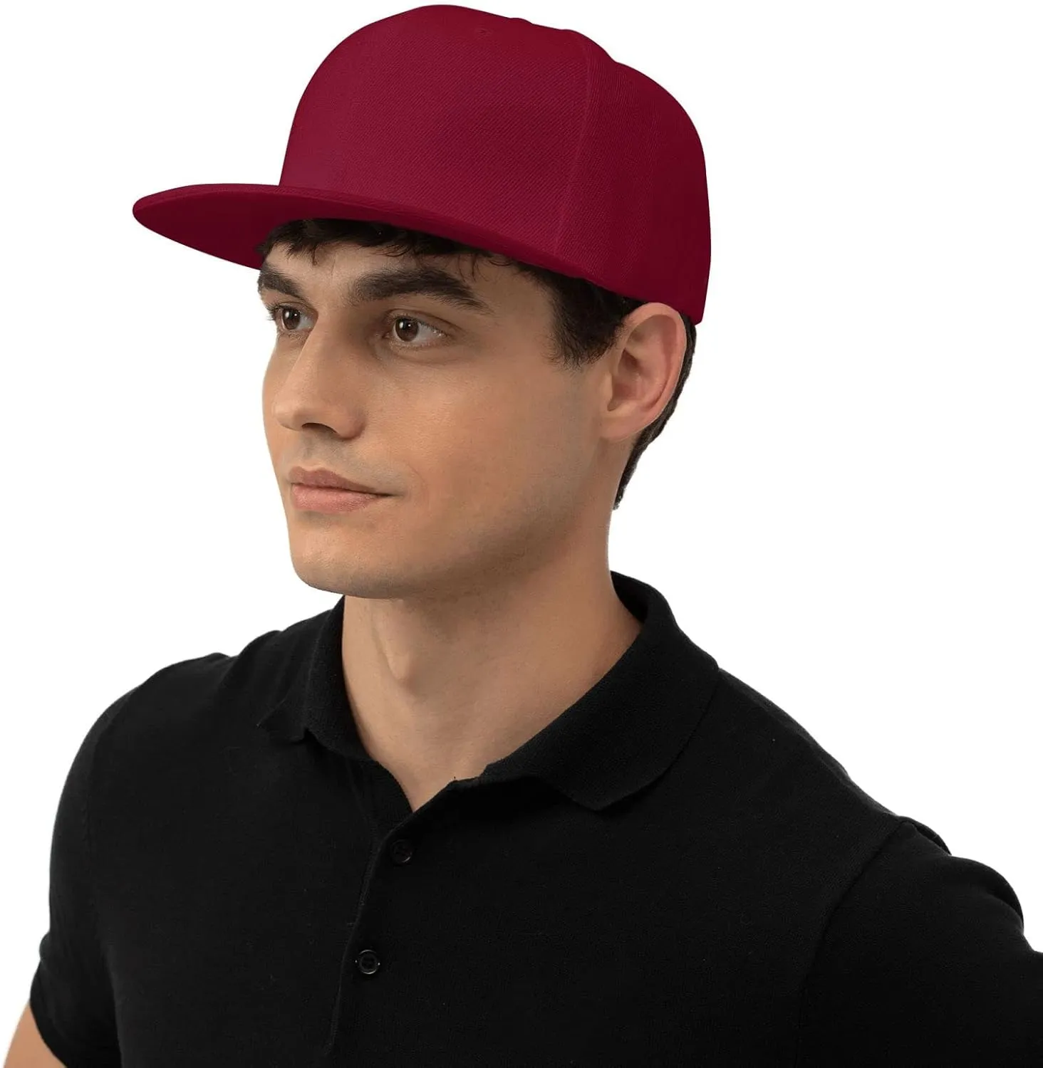 Snapback Hats for Men Women Custom Hat Flat Bill Baseball Cap Personalized Text Image Logo