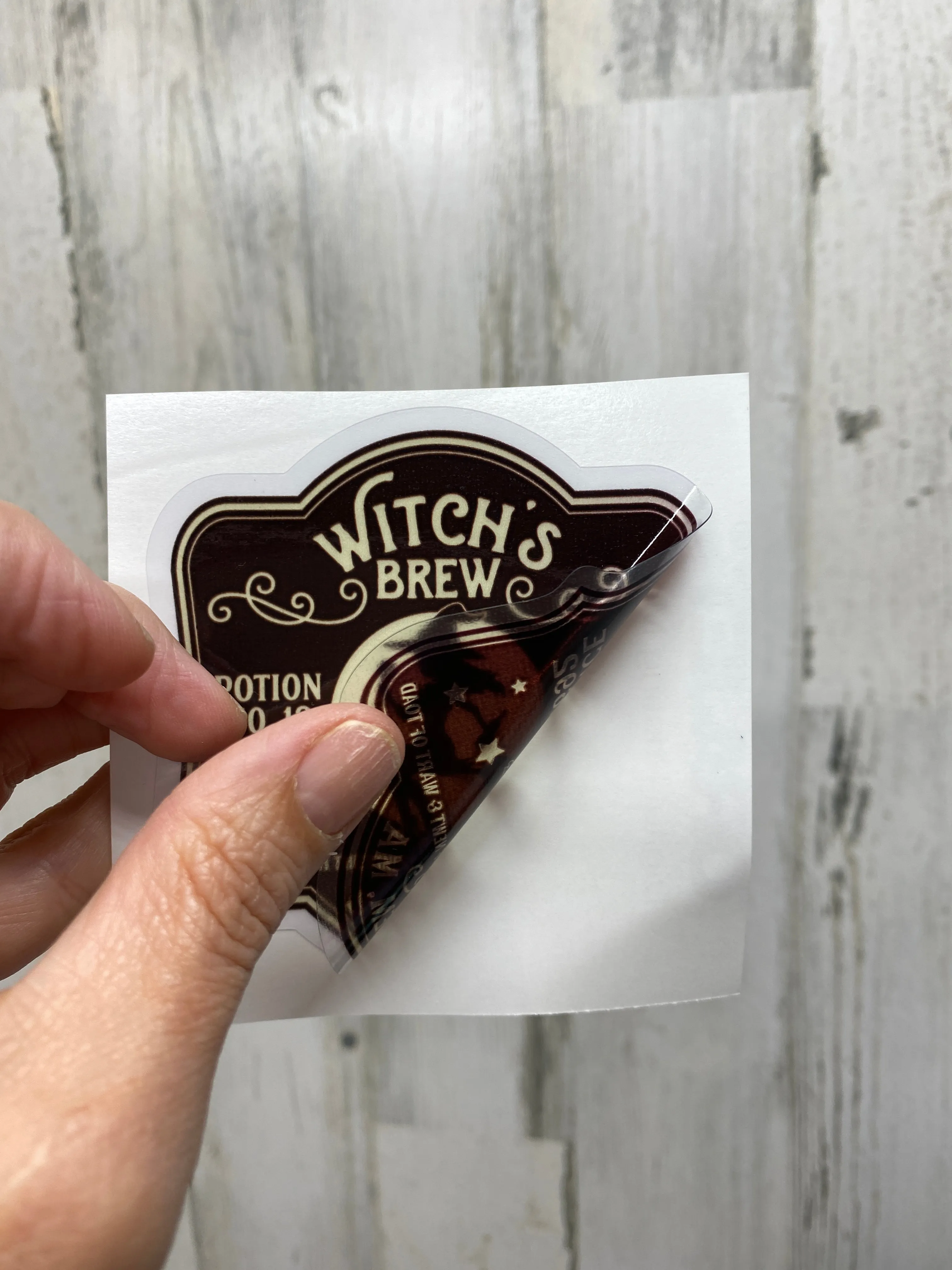 Sticker 16D Witch's Brew Dark