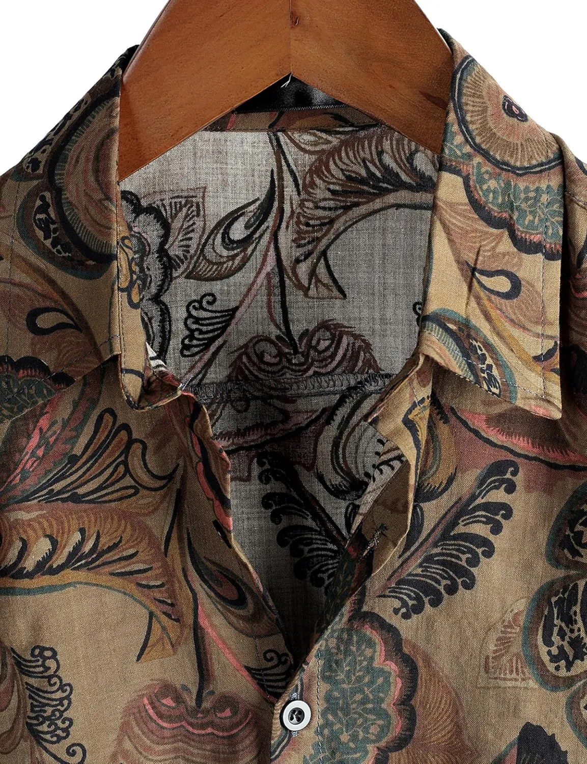VATPAVE Mens Casual Hawaiian Floral Shirts Short Sleeve Button Down Tropical Shirts Beach Summer Shirts